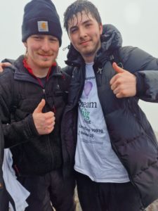 Kieron and College Group - Mount Snowdon Trip for Dream Big Trust