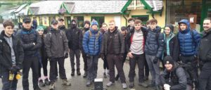 Kieron and College Group - Mount Snowdon Trip for Dream Big Trust
